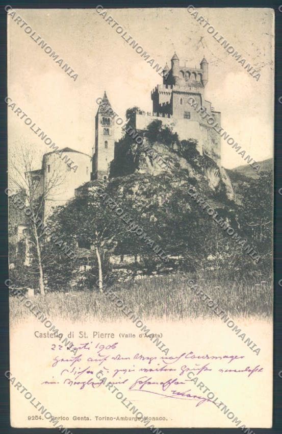 Aosta Saint Pierre SCOLLATA cartolina ZQ5071 – fronte