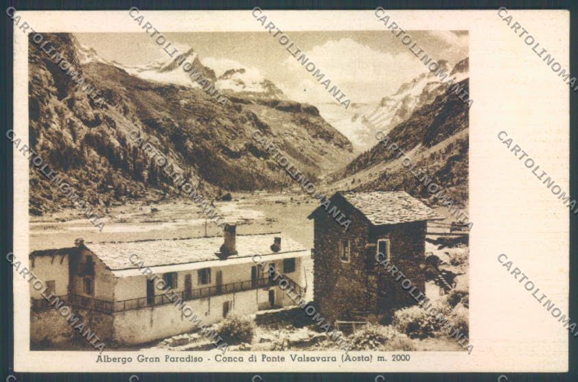 Aosta Valsavaranche Pont cartolina ZQ5088 – fronte