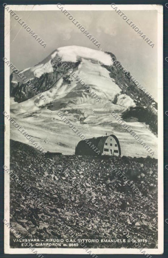Aosta Valsavaranche Rifugio CAI PIEGHE Foto cartolina ZQ5098 – fronte