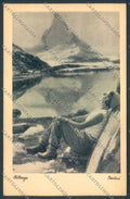 Aosta Valle d'Aosta Cervino cartolina ZQ5107 – fronte