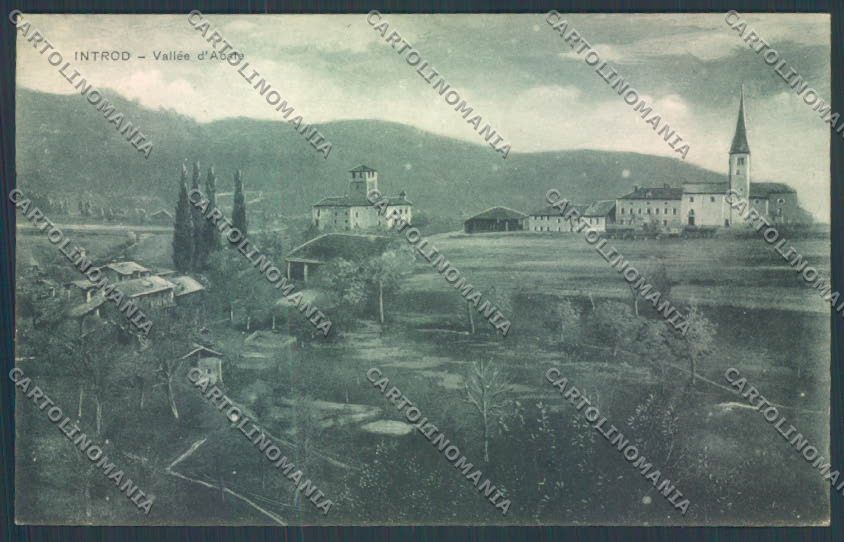 Aosta Introd cartolina ZQ5112 – fronte