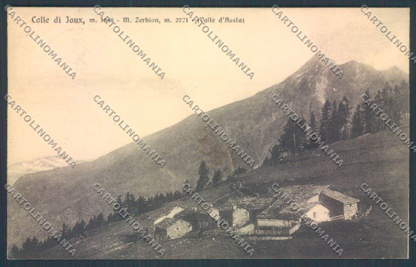 Aosta Saint Vincent Colle di Jouxcartolina ZQ5114 – fronte