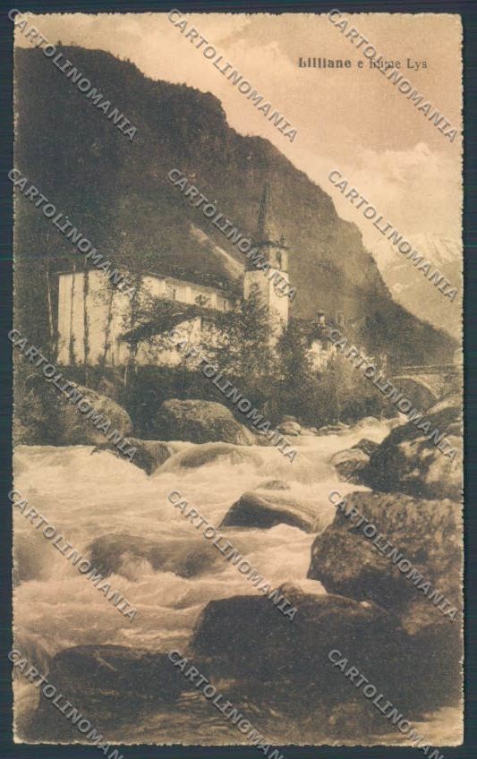 Aosta Valle d'Aosta cartolina ZQ5115 – fronte