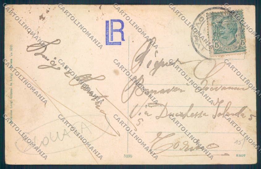 Verbania Stresa Mottarone Treno SCOLLATA cartolina ZQ5151 – retro