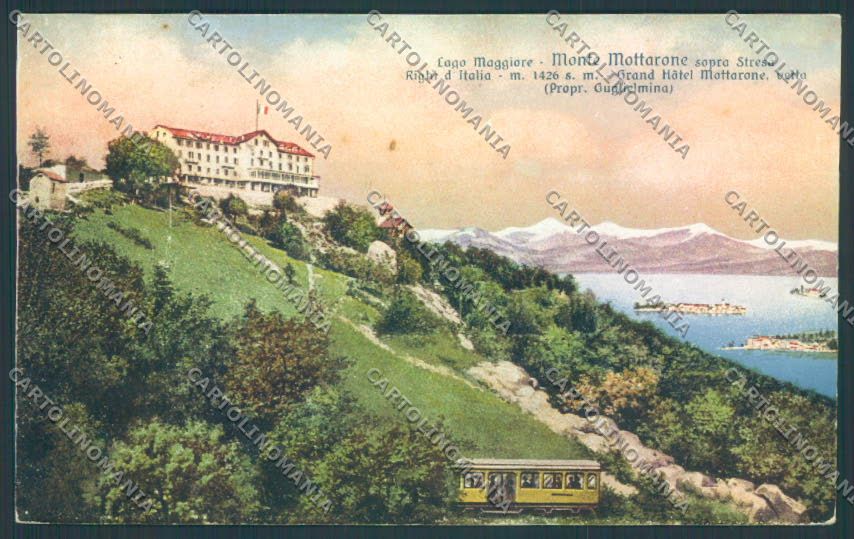 Verbania Stresa Mottarone Treno cartolina ZQ5159 – fronte