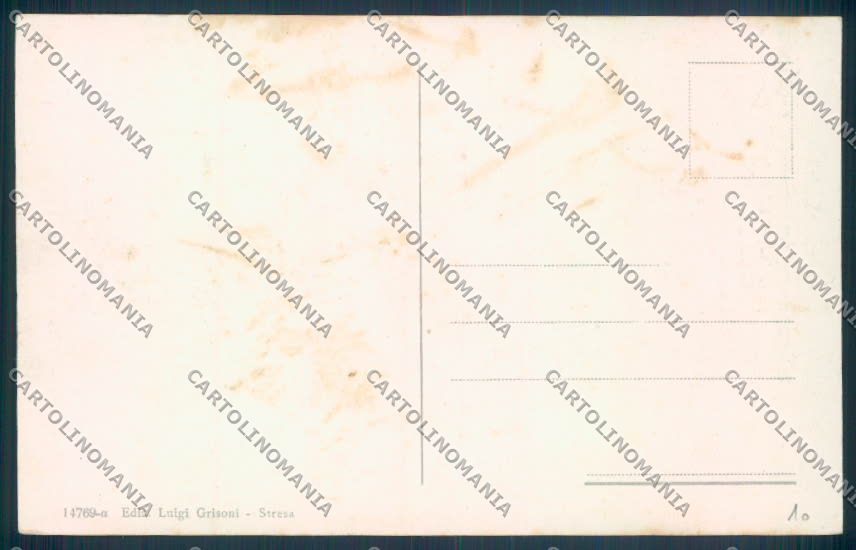 Verbania Stresa Mottarone Treno cartolina ZQ5159 – retro