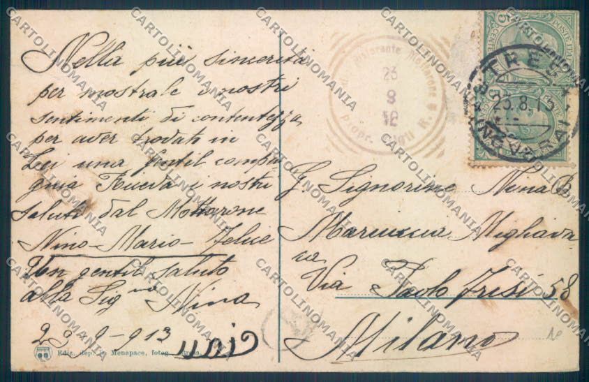 Verbania Stresa Mottarone cartolina ZQ5190 – retro