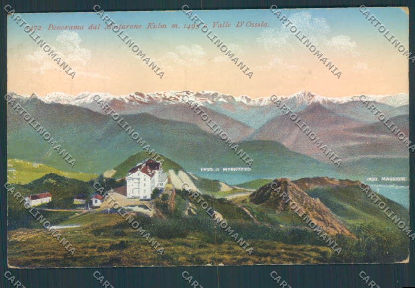 Verbania Stresa Mottarone cartolina ZQ5191 – fronte