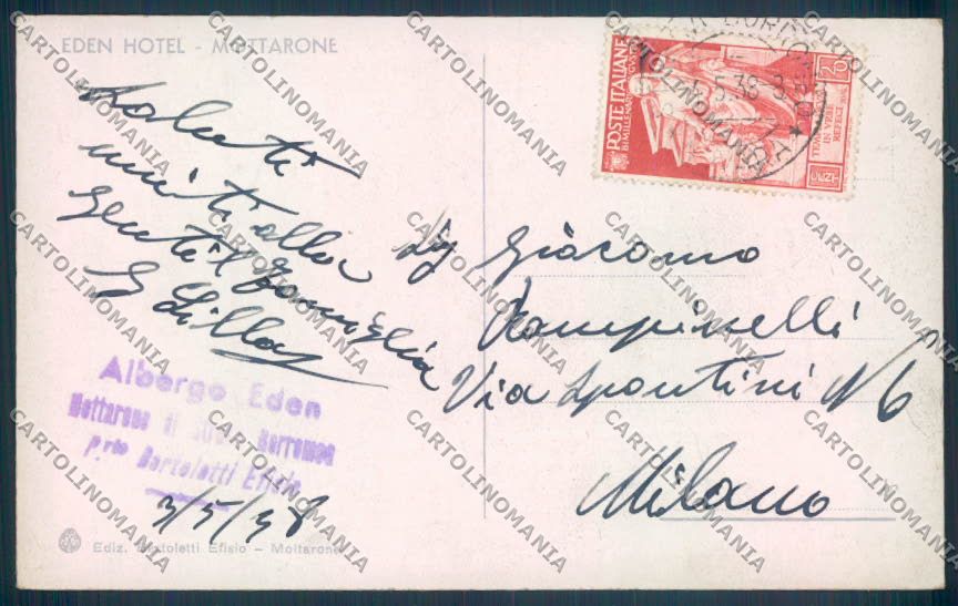 Verbania Stresa Mottarone cartolina ZQ5194 – retro