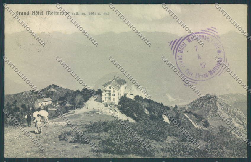 Verbania Stresa Mottarone cartolina ZQ5206 – fronte
