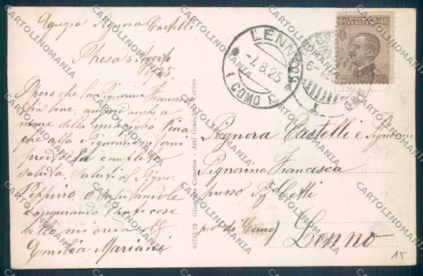 Verbania Stresa Mottarone cartolina ZQ5208 – retro