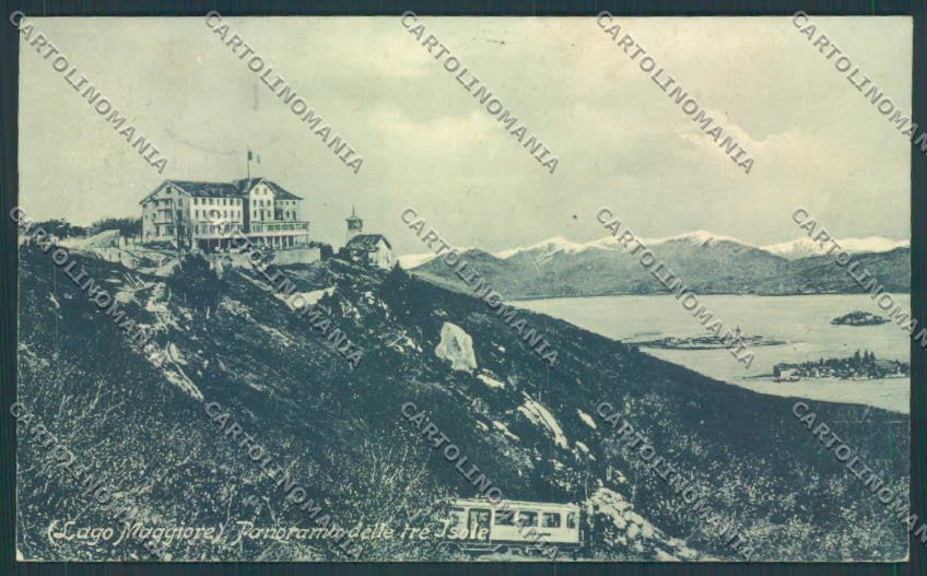 Verbania Stresa Mottarone Treno cartolina ZQ5211 – fronte