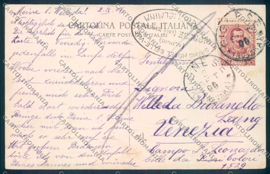 Verbania Stresa Mottarone cartolina ZQ5213 – retro