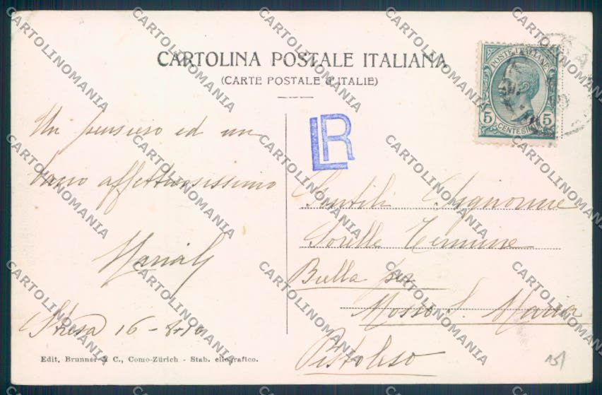 Verbania Stresa Mottarone cartolina ZQ5219 – retro