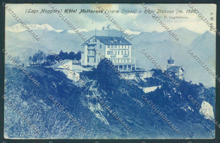 Verbania Stresa Mottarone cartolina ZQ5221 – fronte