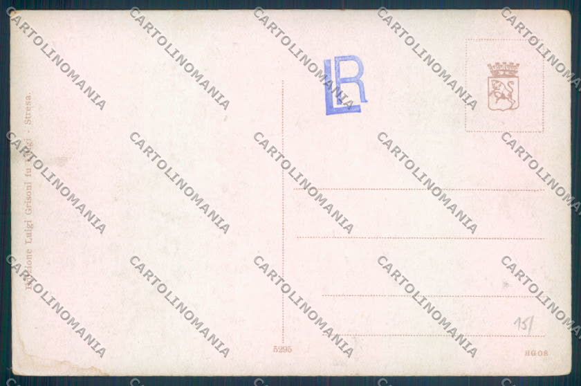 Verbania Stresa Mottarone Treno cartolina ZQ5223 – retro