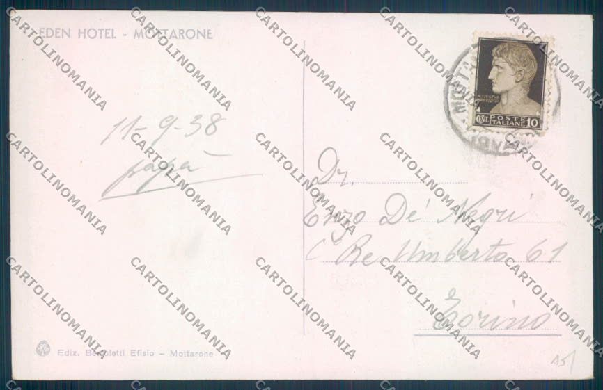 Verbania Stresa Mottarone cartolina ZQ5234 – retro