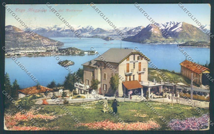 Verbania Stresa Mottarone PIEGATA cartolina ZQ5236 – fronte