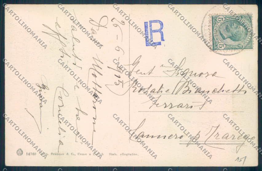 Verbania Stresa Mottarone cartolina ZQ5243 – retro