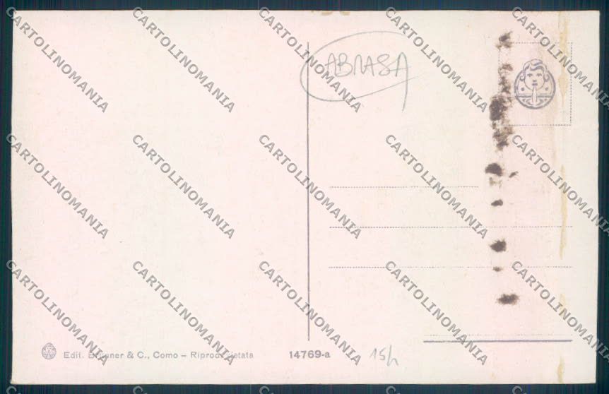 Verbania Stresa Mottarone Treno ABRASA cartolina ZQ5245 – retro
