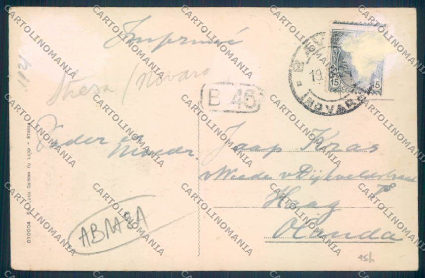 Verbania Stresa Mottarone Treno ABRASA cartolina ZQ5251 – retro