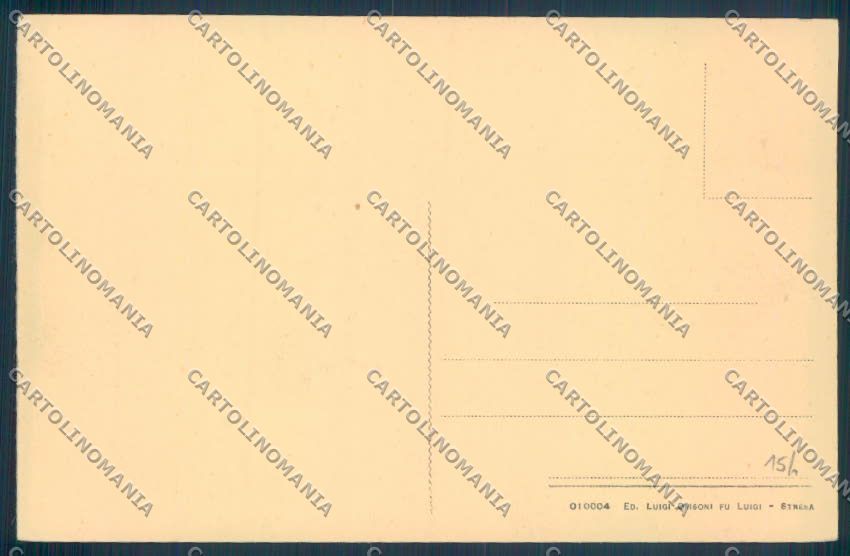 Verbania Stresa Mottarone Treno cartolina ZQ5255 – retro