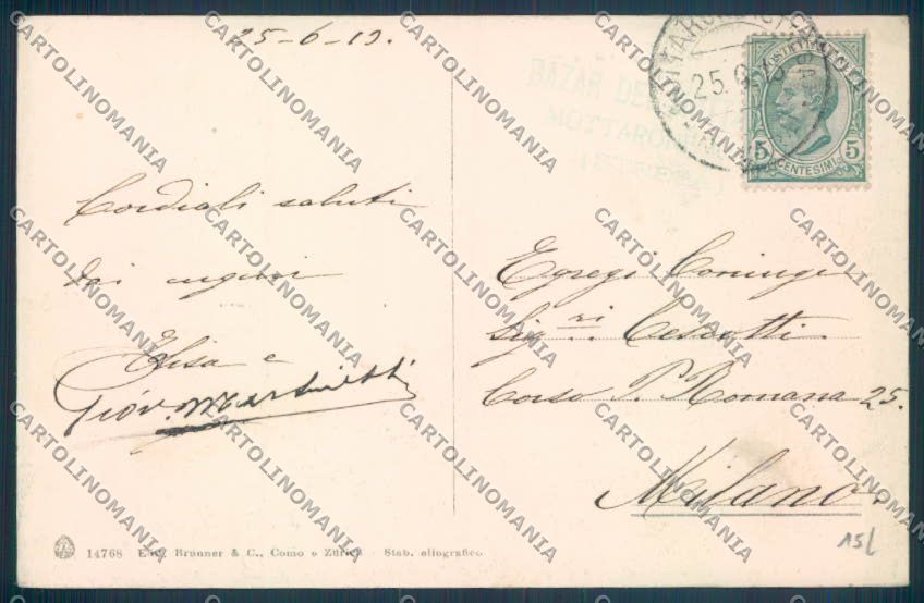 Verbania Stresa Mottarone cartolina ZQ5258 – retro