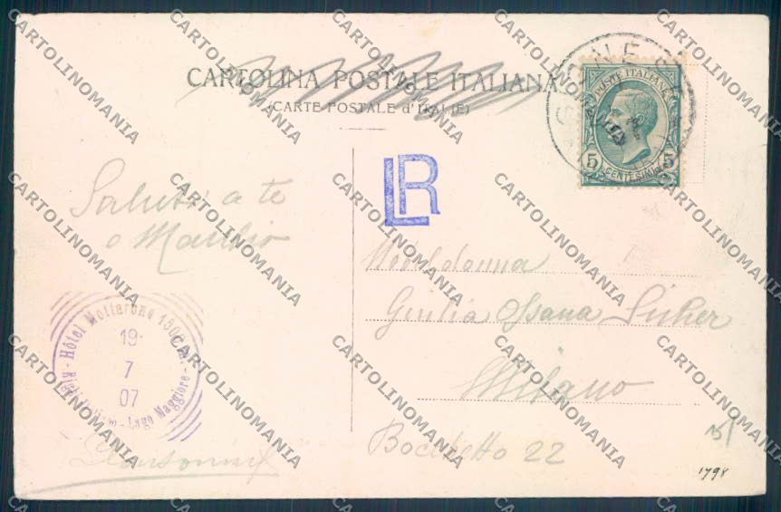 Verbania Stresa Mottarone cartolina ZQ5261 – retro