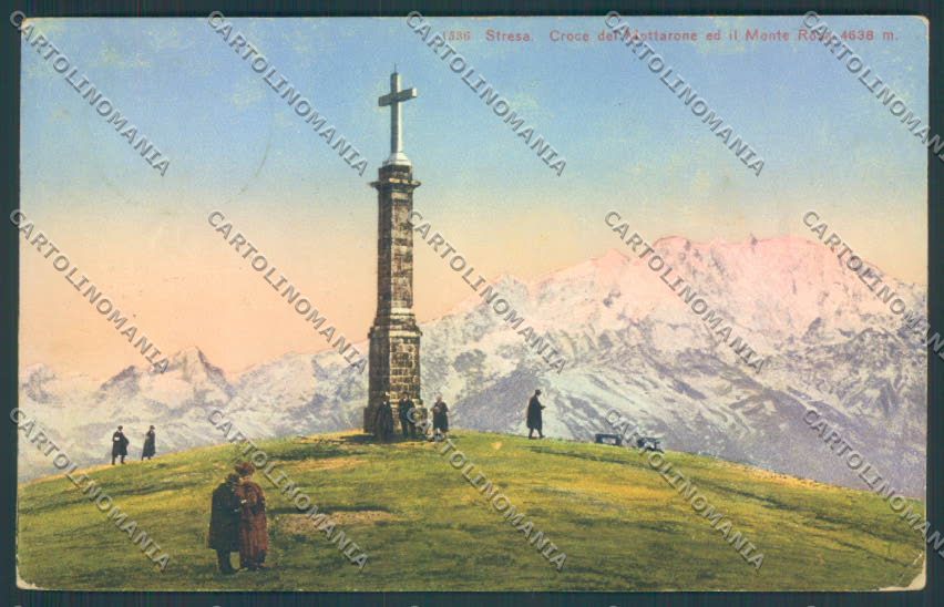 Verbania Stresa Mottarone cartolina ZQ5272 – fronte