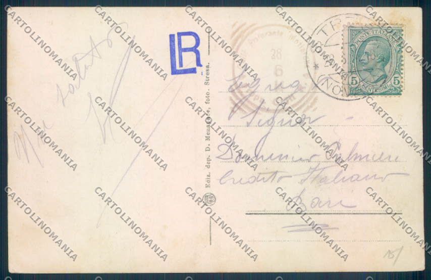 Verbania Stresa Mottarone cartolina ZQ5272 – retro