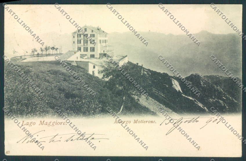 Verbania Stresa Mottarone cartolina ZQ5285 – fronte
