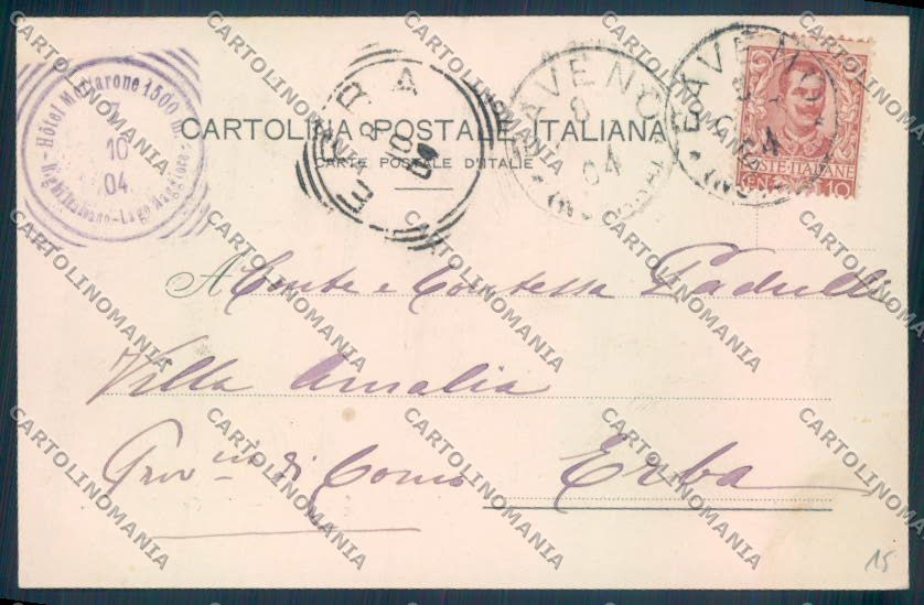 Verbania Stresa Mottarone cartolina ZQ5286 – retro