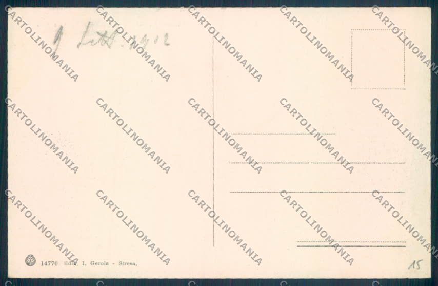 Verbania Stresa Mottarone cartolina ZQ5288 – retro
