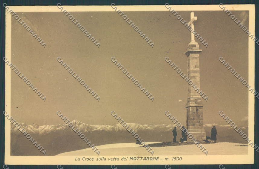 Verbania Stresa Mottarone Nevicata cartolina ZQ5302 – fronte