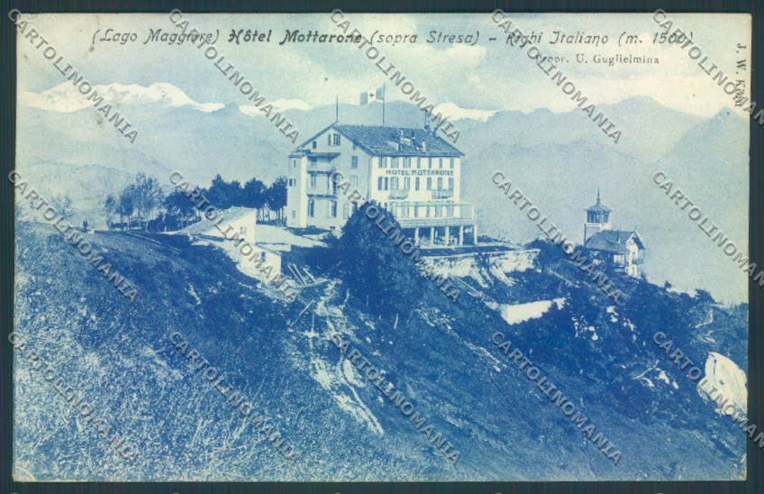 Verbania Stresa Mottarone cartolina ZQ5311 – fronte