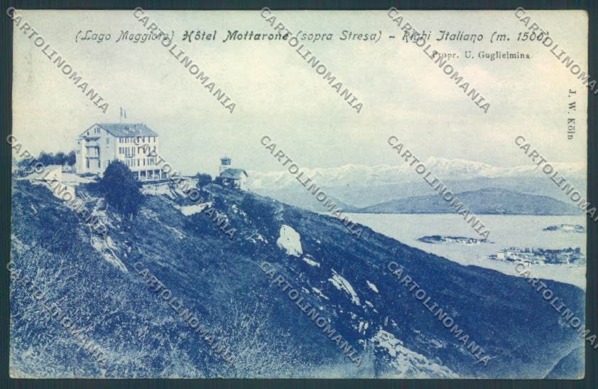 Verbania Stresa Mottarone cartolina ZQ5312 – fronte