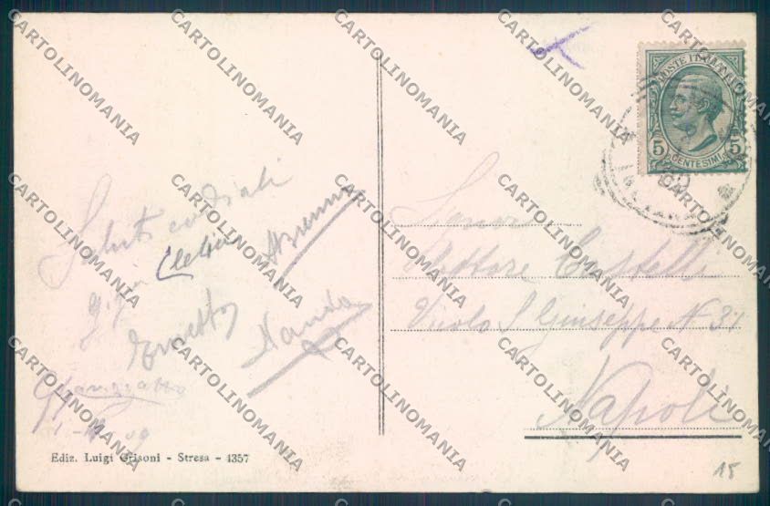 Verbania Stresa Mottarone cartolina ZQ5312 – retro