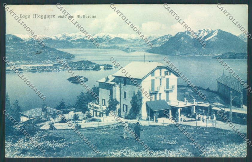 Verbania Stresa Mottarone cartolina ZQ5339 – fronte