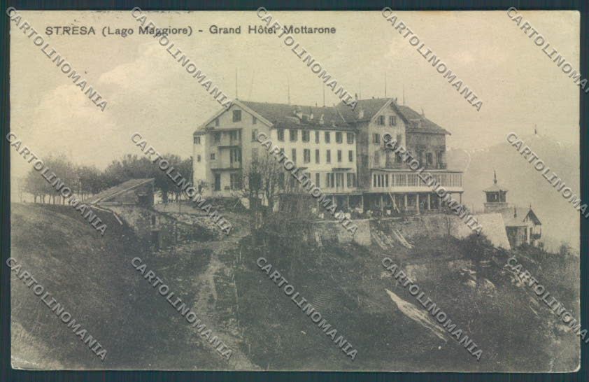 Verbania Stresa Mottarone cartolina ZQ5348 – fronte