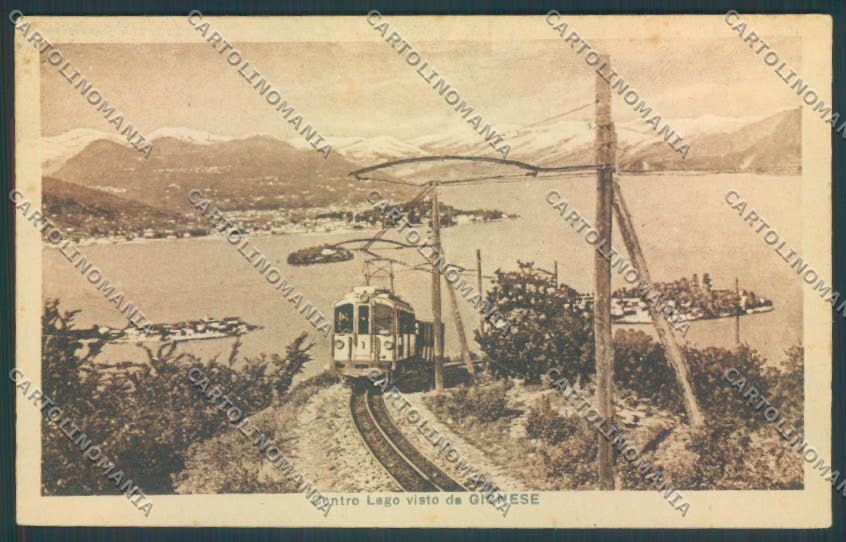 Verbania Stresa Mottarone Treno cartolina ZQ5371 – fronte