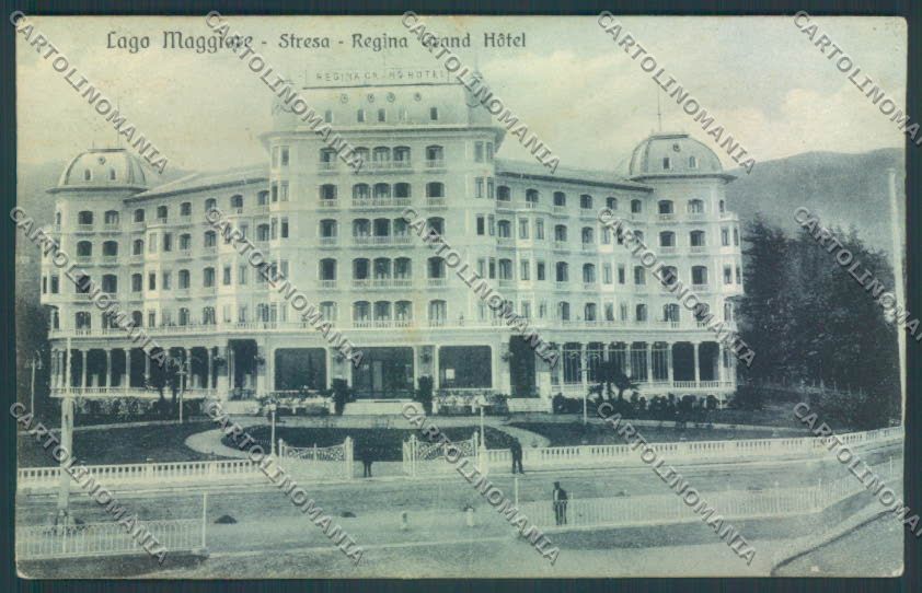 Verbania Stresa SCOLLATA cartolina ZQ5386 – fronte