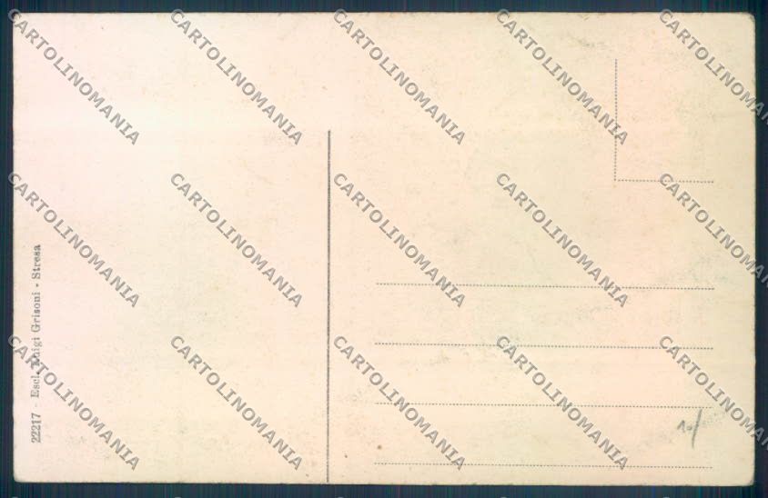 Verbania Stresa SCOLLATA cartolina ZQ5386 – retro
