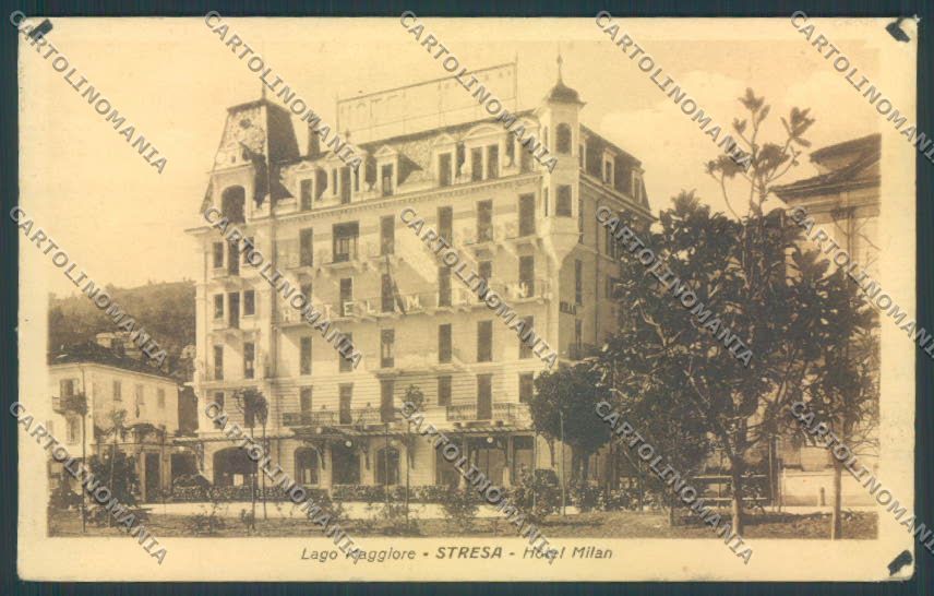 Verbania Stresa COLLA cartolina ZQ5388 – fronte