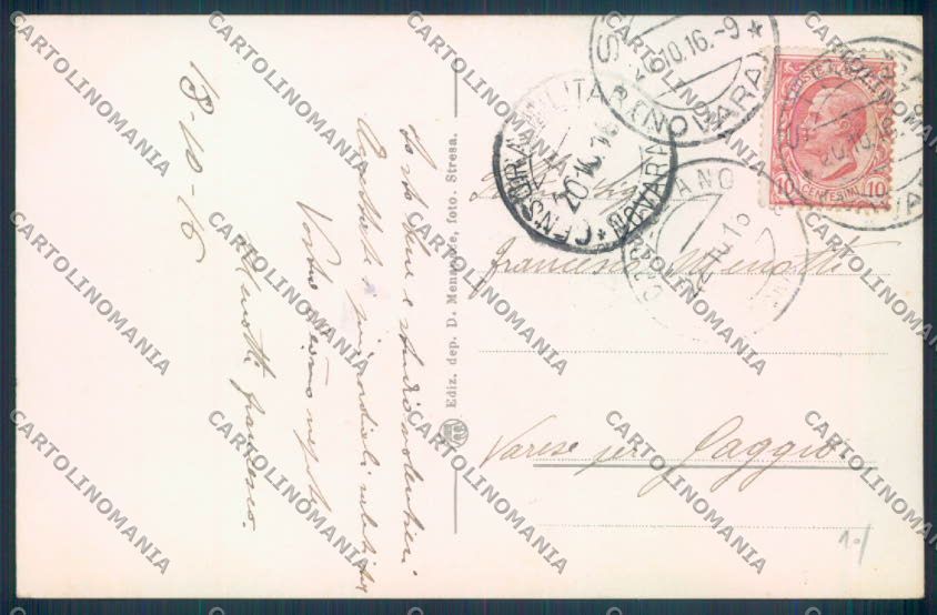 Verbania Stresa cartolina ZQ5394 – retro