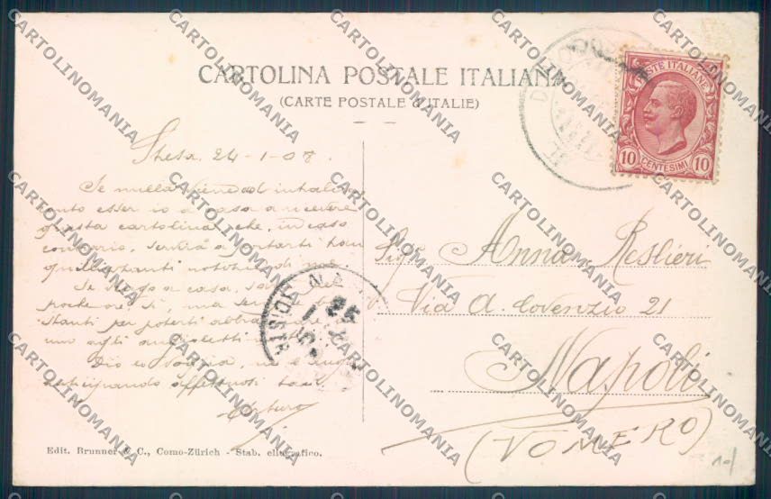 Verbania Stresa cartolina ZQ5399 – retro