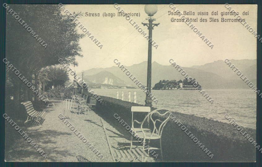Verbania Stresa cartolina ZQ5403 – fronte