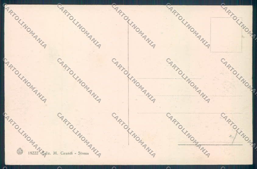 Verbania Stresa cartolina ZQ5404 – retro