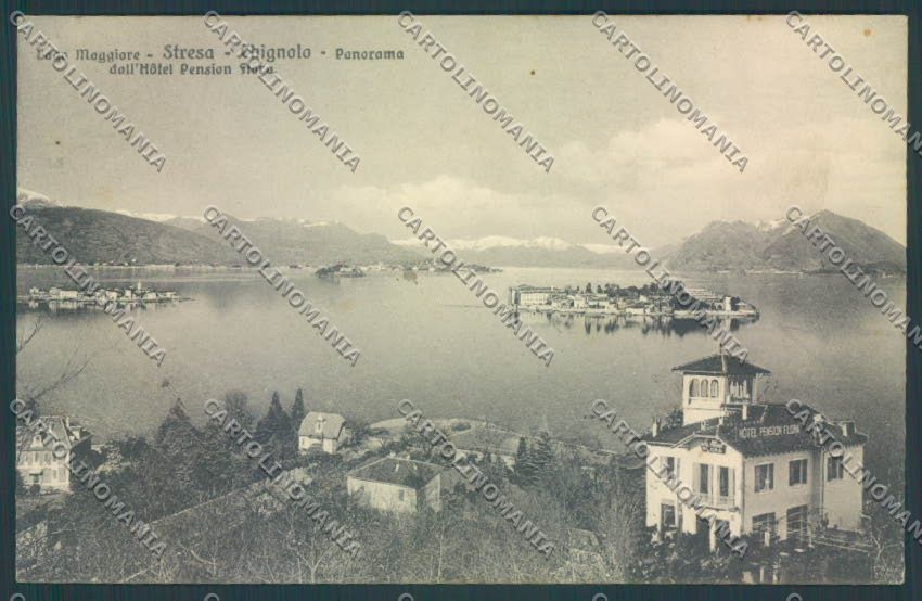 Verbania Stresa cartolina ZQ5406 – fronte