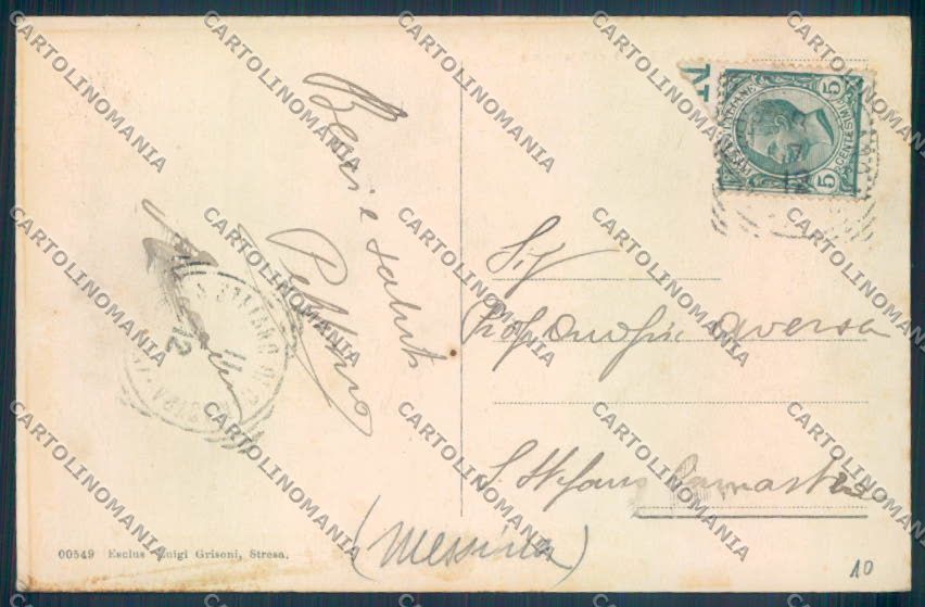 Verbania Stresa cartolina ZQ5406 – retro