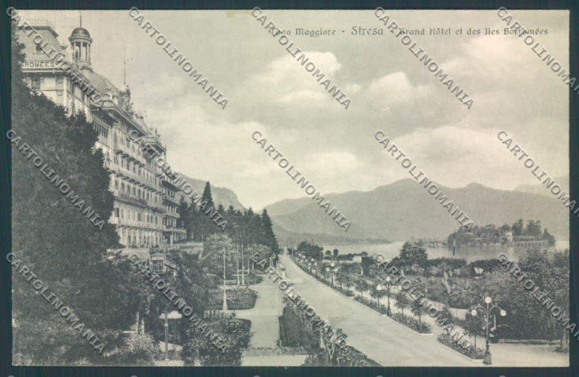 Verbania Stresa cartolina ZQ5407 – fronte